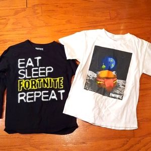 2 Fortnite t-shirts. Size Youth L.